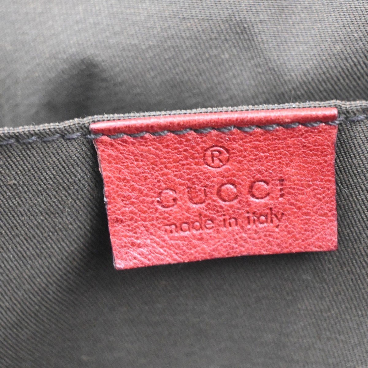 Gucci Gucci Vintage Handbag Leather Rood