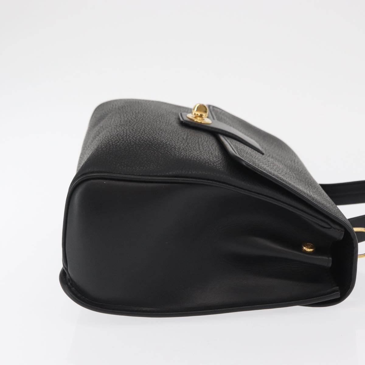 Gucci Vintage Leather Zwart