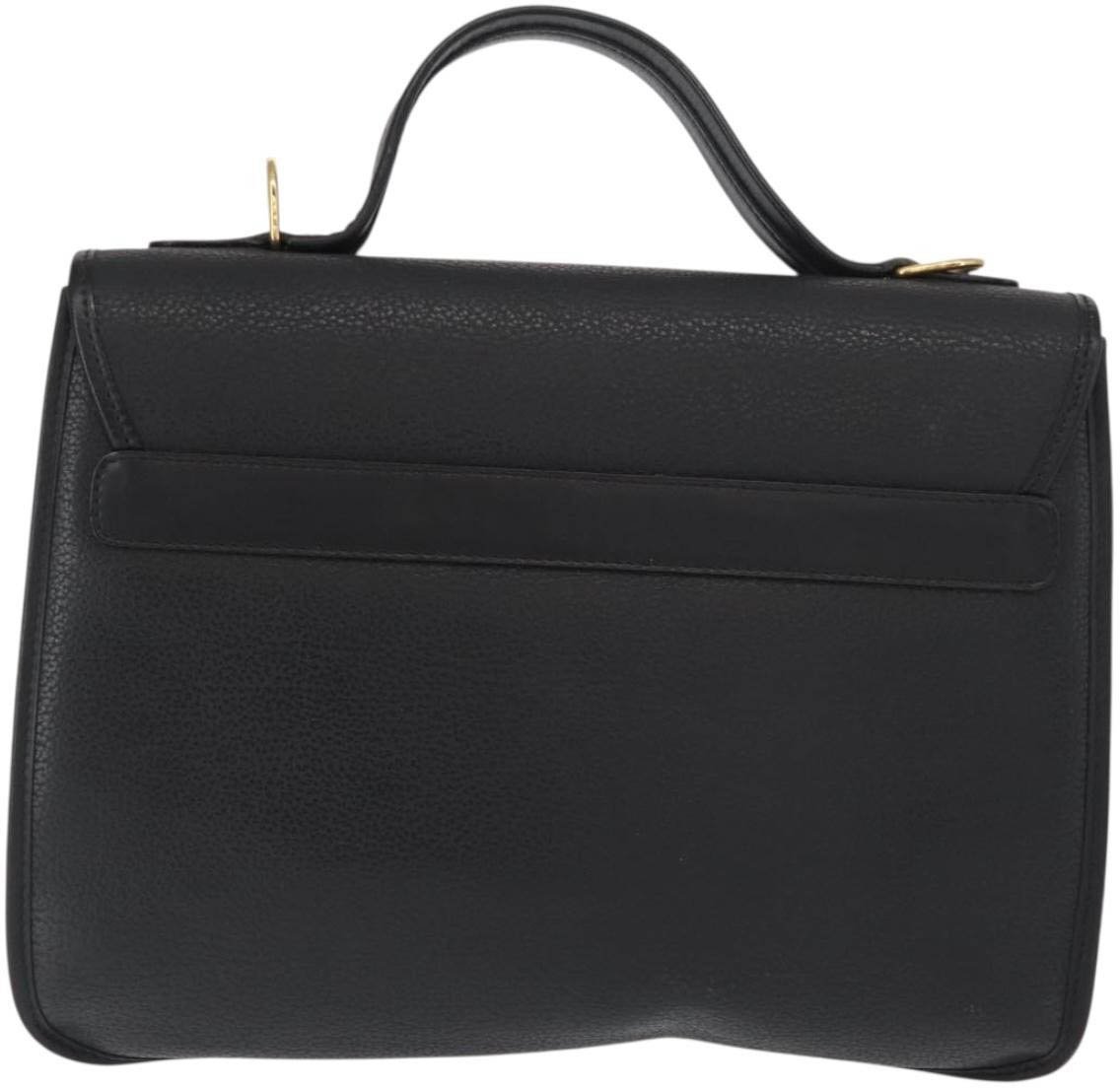 Gucci Vintage Leather Zwart