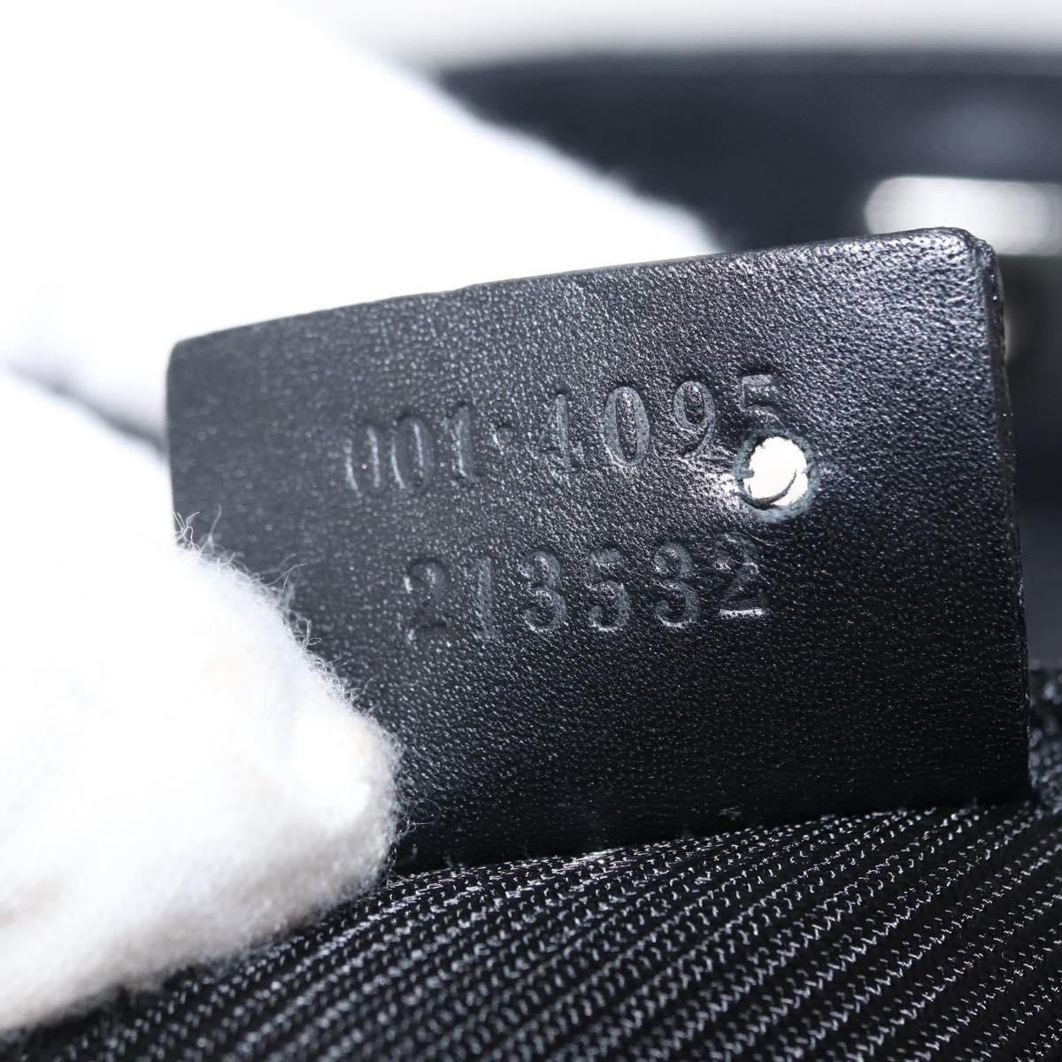 Gucci Gucci Diana Bamboo Shoulder Bag GG Canvas Medium Zwart