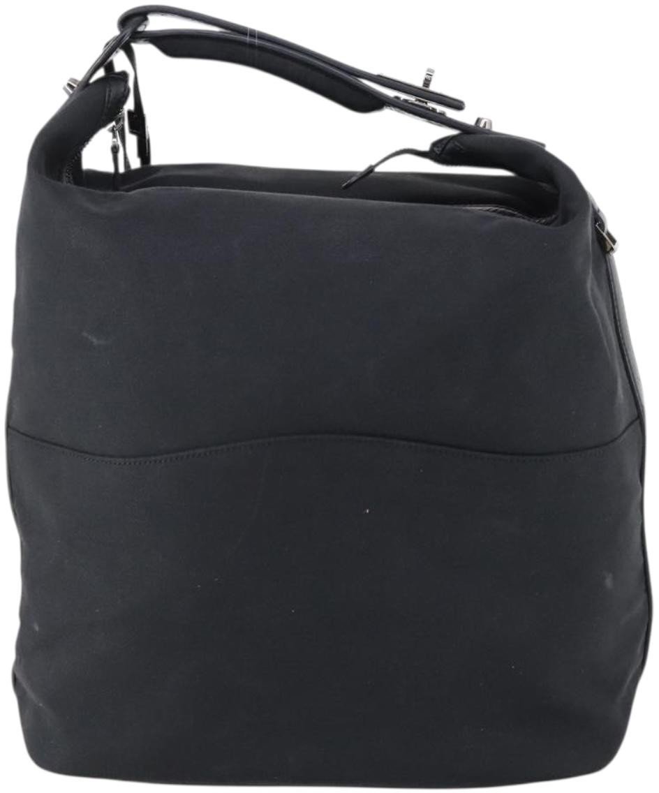 Gucci Gucci Vanity Tote Canvas Zwart