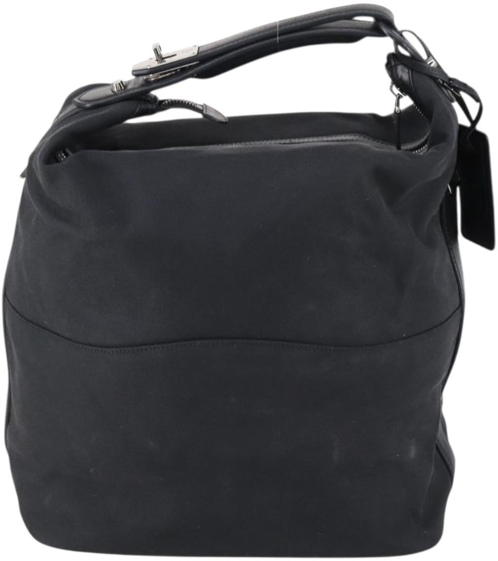 Gucci Gucci Vanity Tote Canvas Zwart