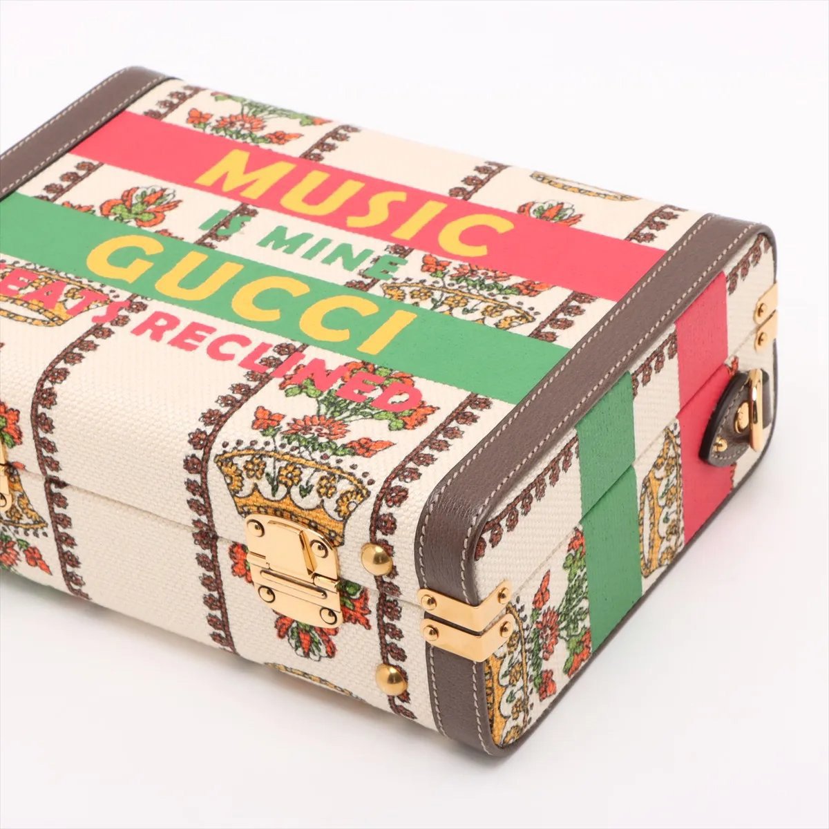 Gucci 100 Top Handle Beauty Case Limited Edition Canvas Divers