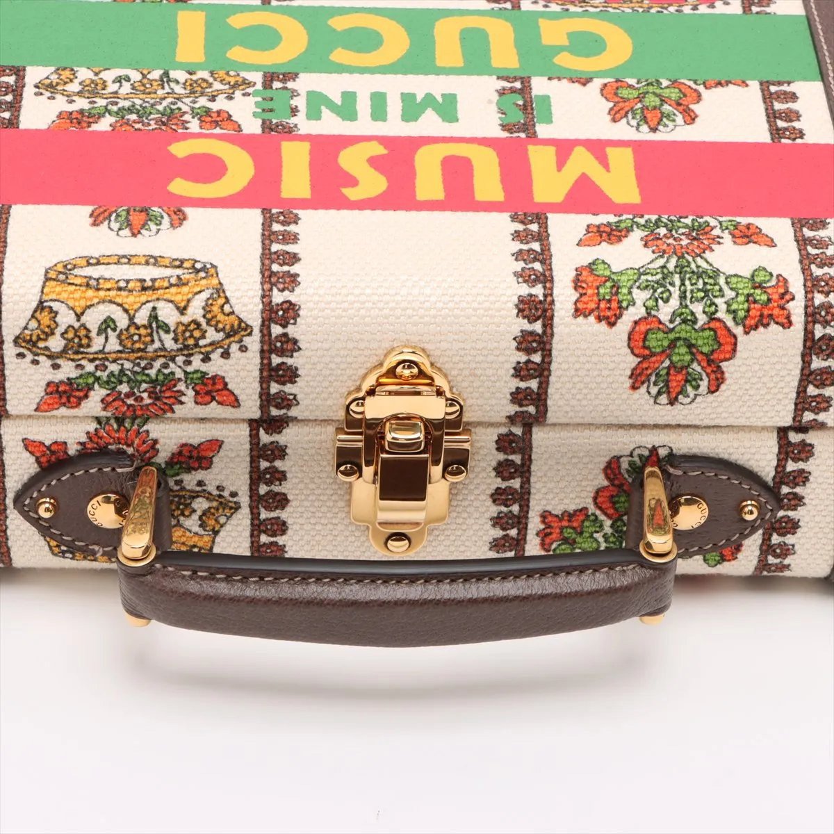 Gucci 100 Top Handle Beauty Case Limited Edition Canvas Divers