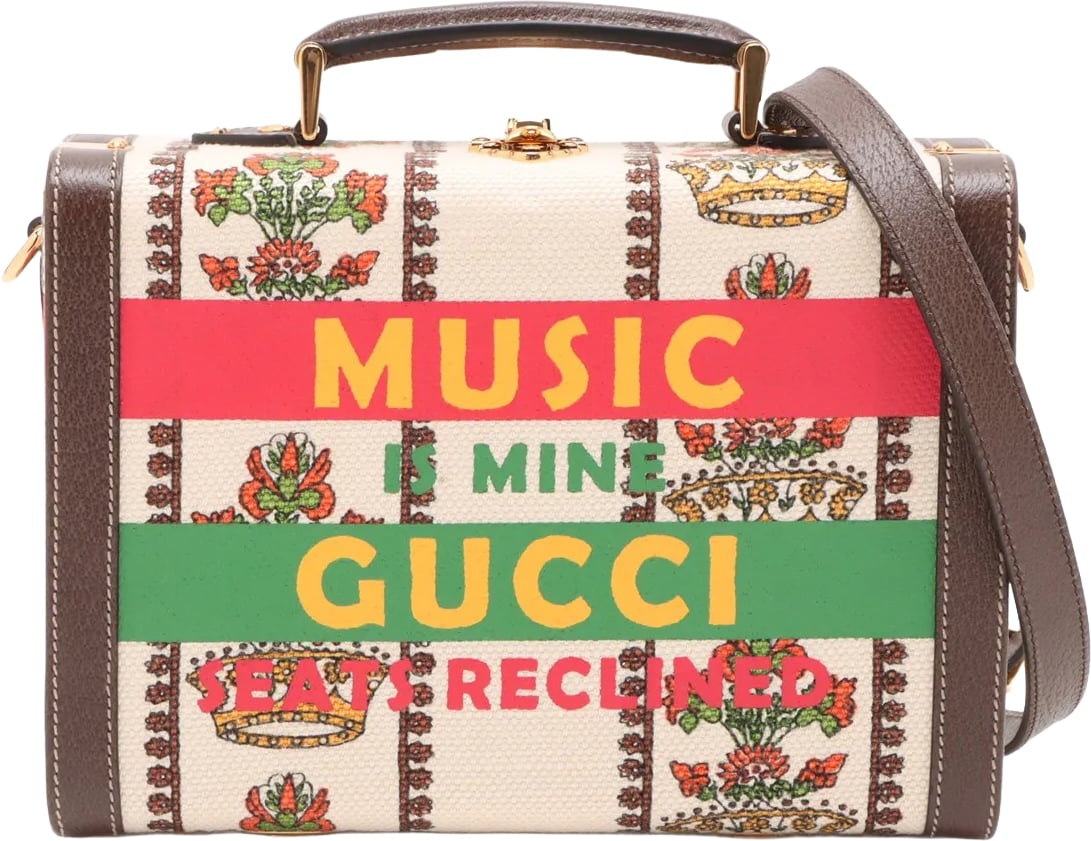 Gucci 100 Top Handle Beauty Case Limited Edition Canvas Divers