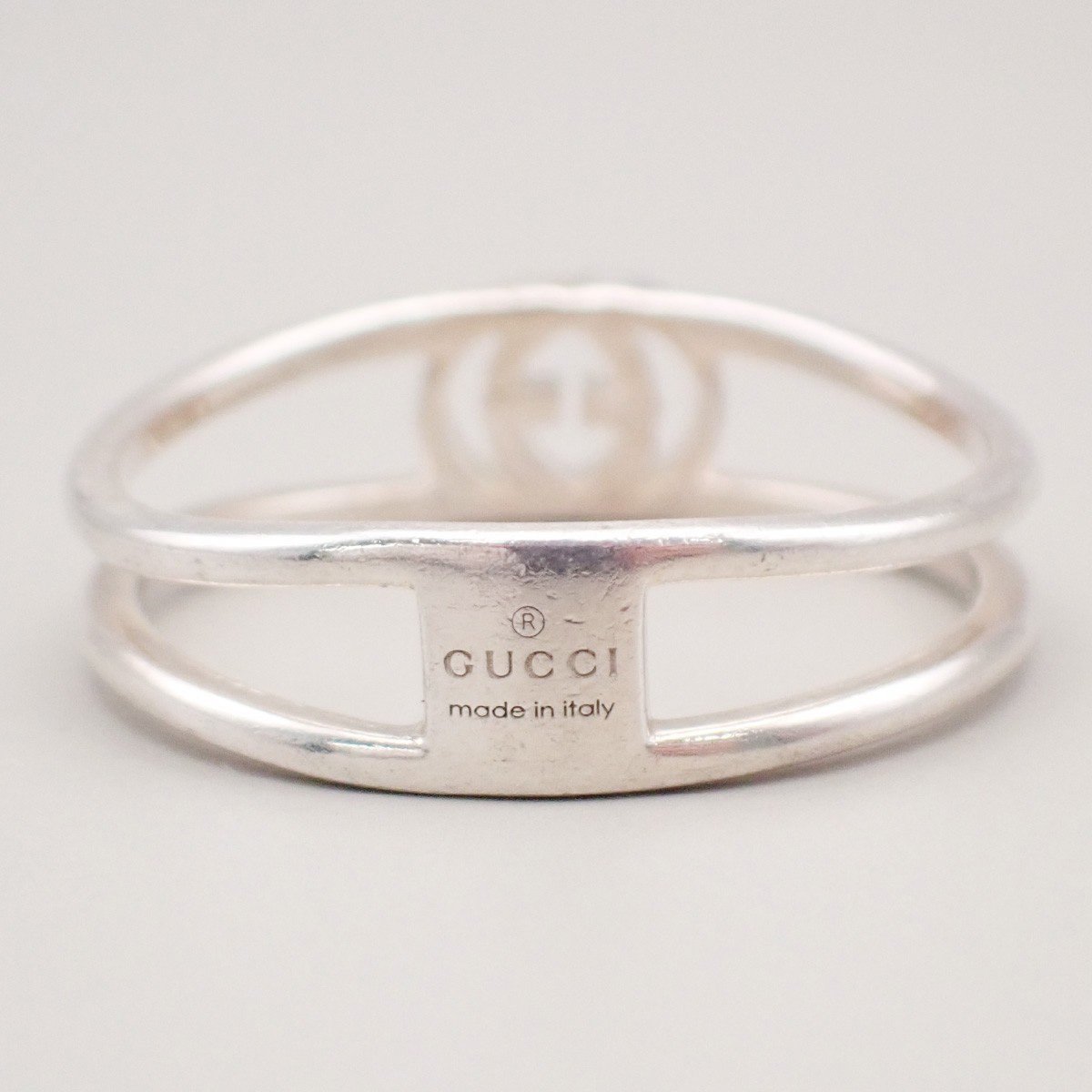 Gucci Gucci Interlocking G Ring Sterling Silver Zilver