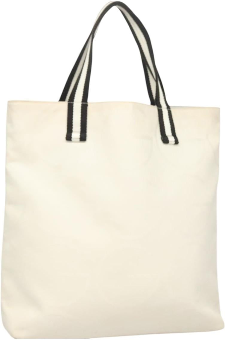 Gucci Gucci Tote Bag Canvas Wit