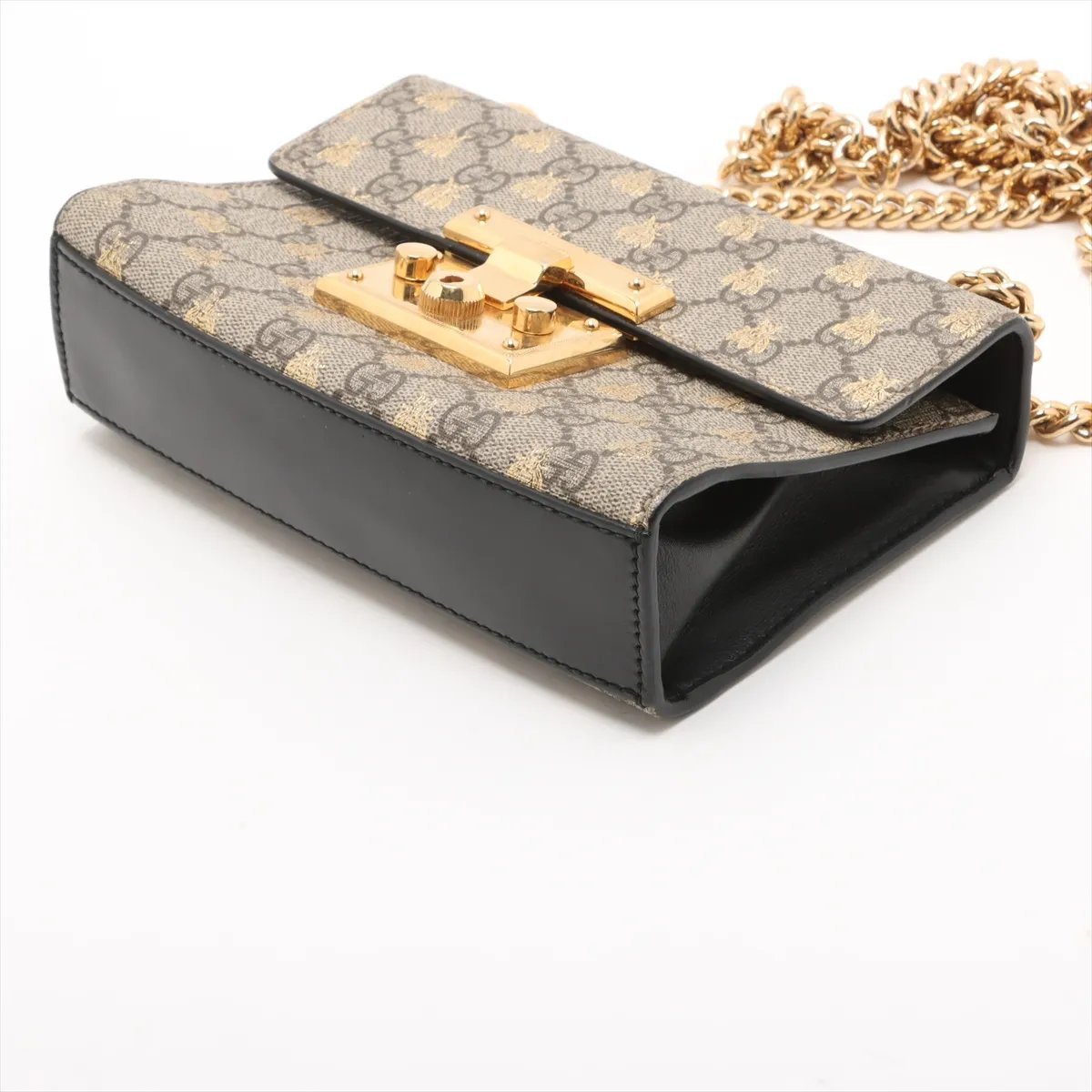 Gucci Padlock Canvas medium Beige