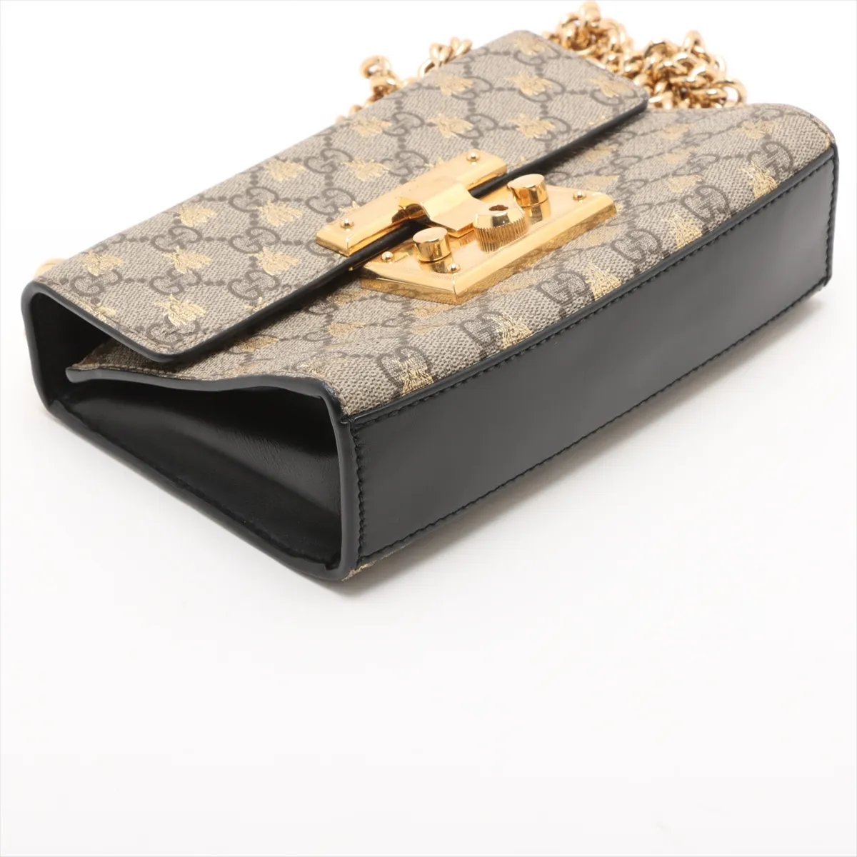 Gucci Padlock Canvas medium Beige