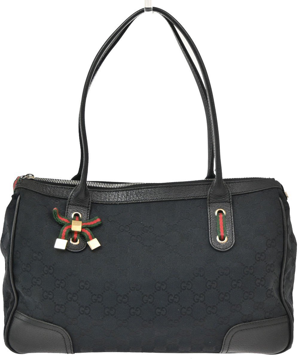 Gucci Gucci Princy Tote GG Canvas Medium Zwart