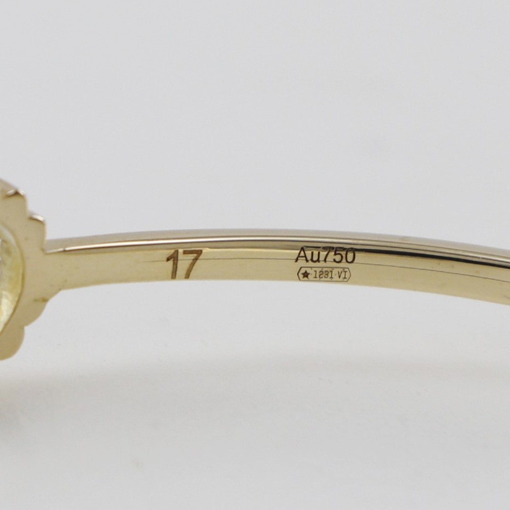 Gucci Gucci GG Running Bangle Bracelet 18K Yellow Gold Slim Goud