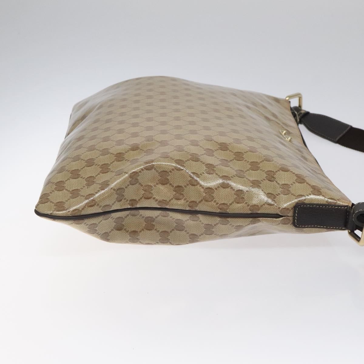 Gucci Gucci Flap Messenger Bag (Outlet) GG Coated Canvas Beige