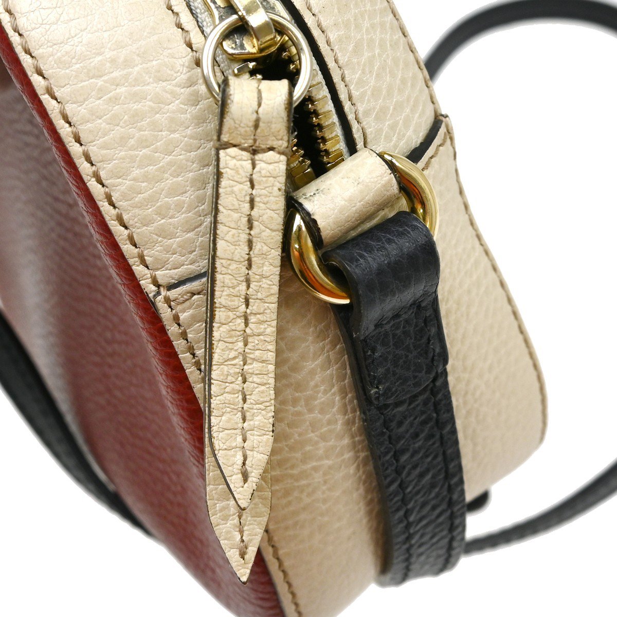 Gucci Soho Shoulder Leather Medium Rood