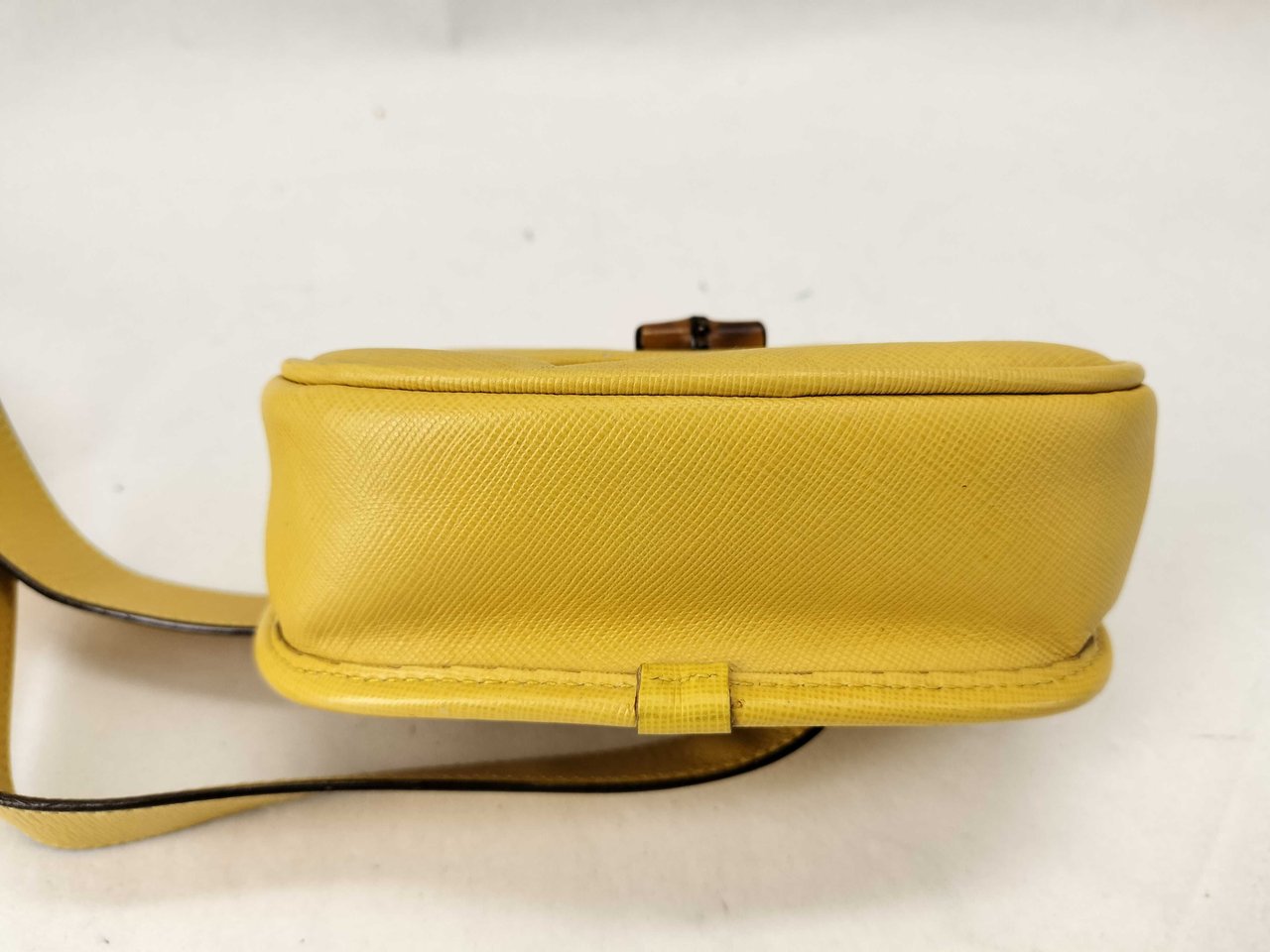 Gucci Bamboo 1947 shoulder bag Leather Mini Bruin