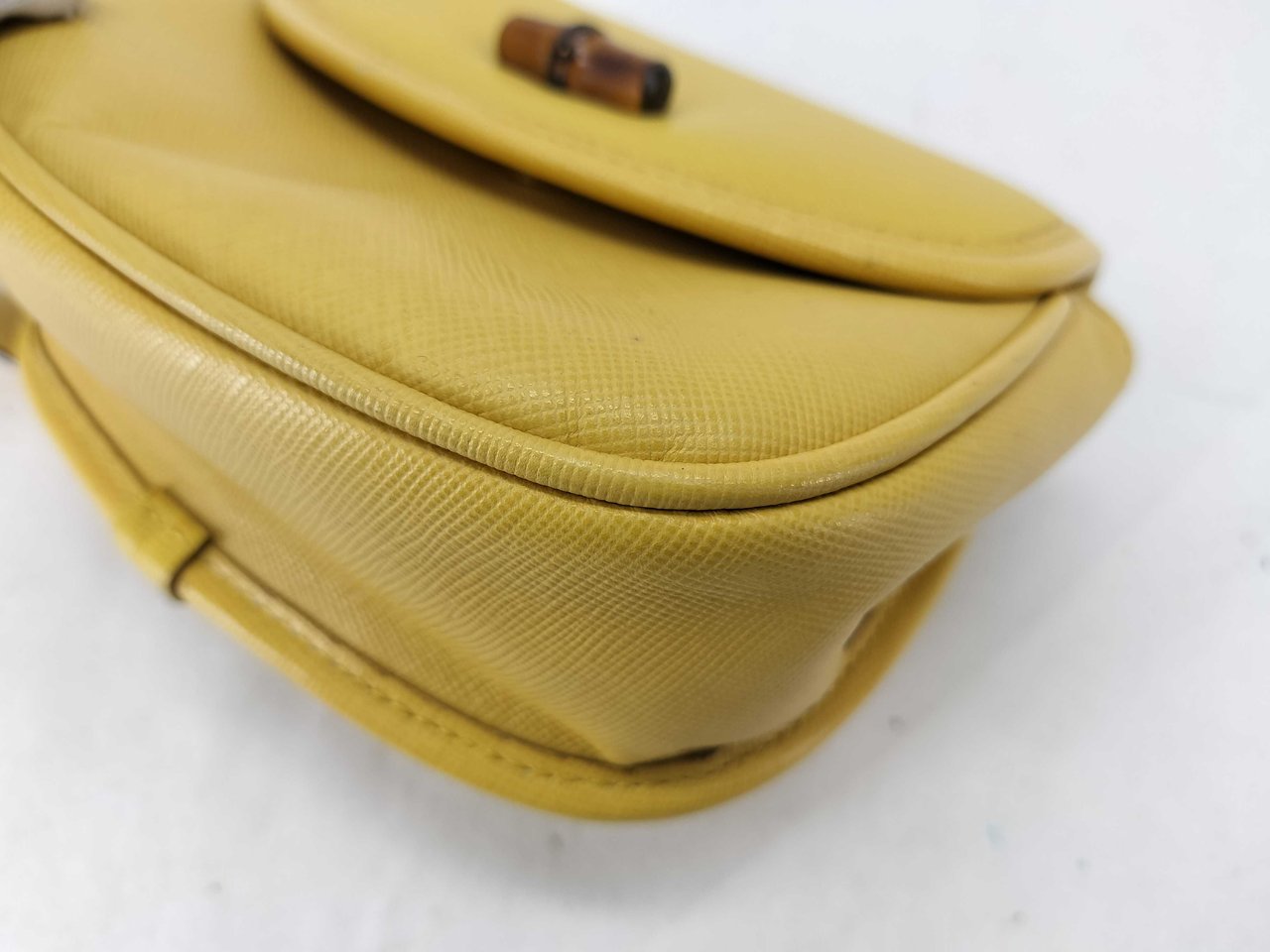 Gucci Bamboo 1947 shoulder bag Leather Mini Bruin