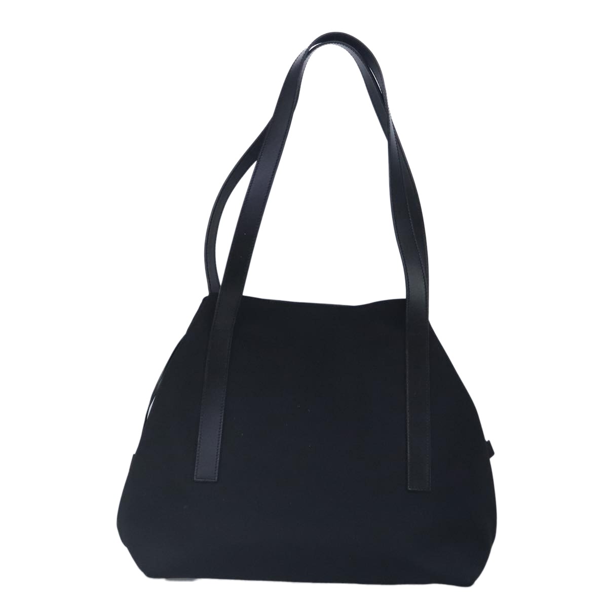 Gucci Gucci Gucci logo shoulder bag Canvas Zwart