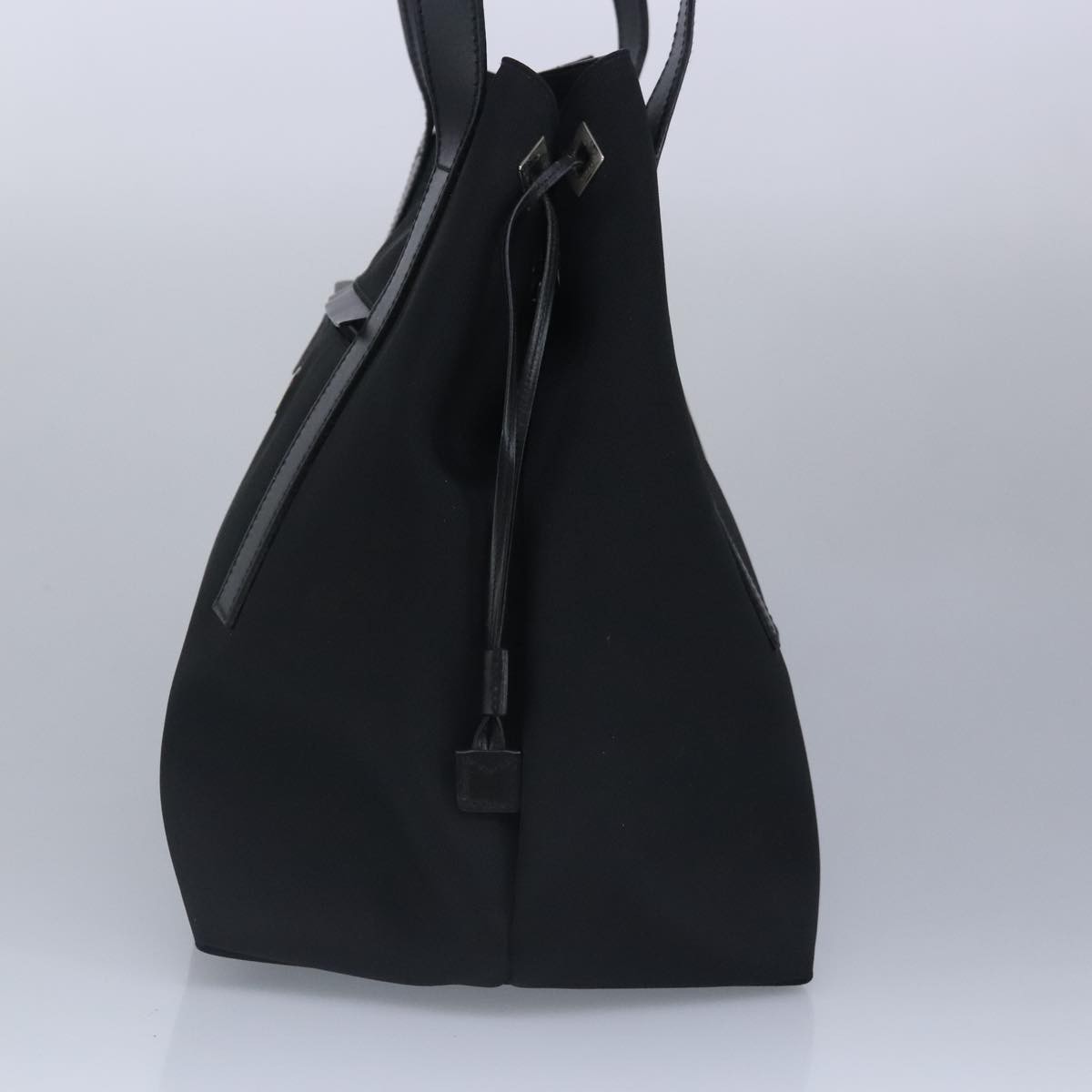 Gucci Gucci Gucci logo shoulder bag Canvas Zwart