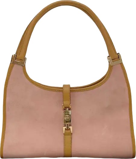 Gucci Jackie Suede medium Roze