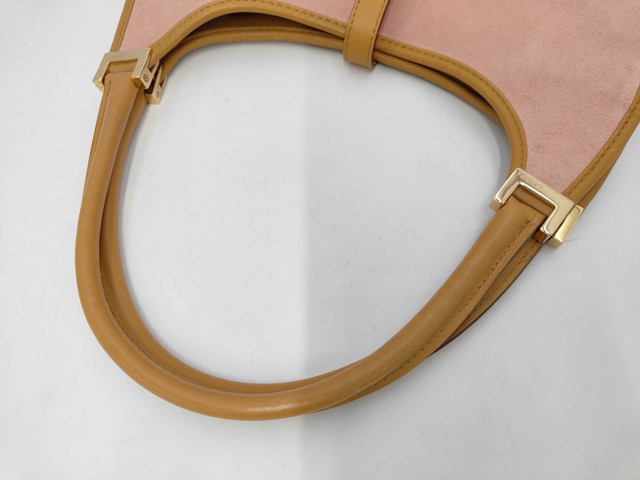 Gucci Jackie Suede medium Roze
