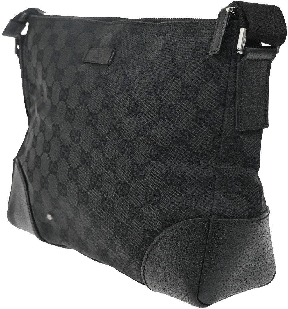 Gucci Gucci Joy Messenger Bag GG Canvas Medium Zwart