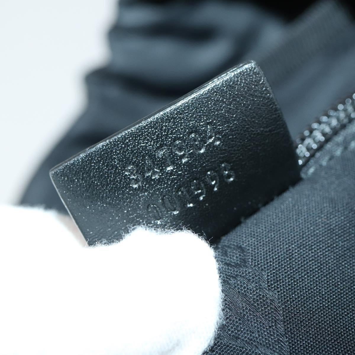 Gucci Gucci Buckle Backpack GG Imprime Large Zwart