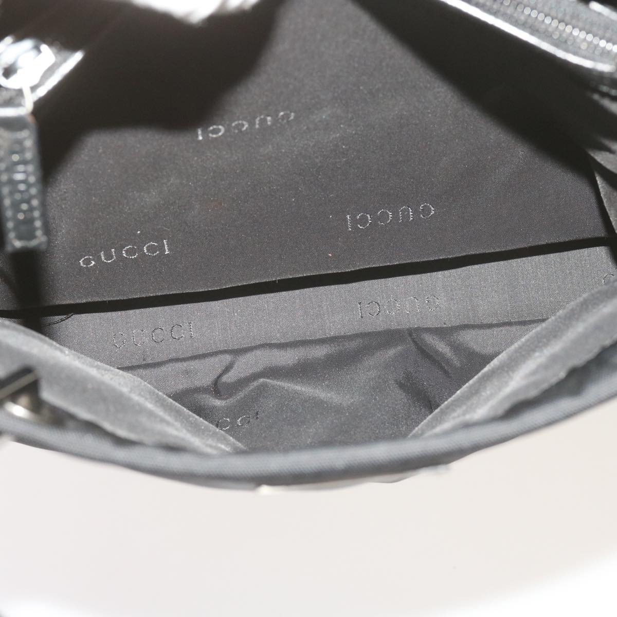 Gucci Gucci Bamboo Shopper Tote Canvas Zwart