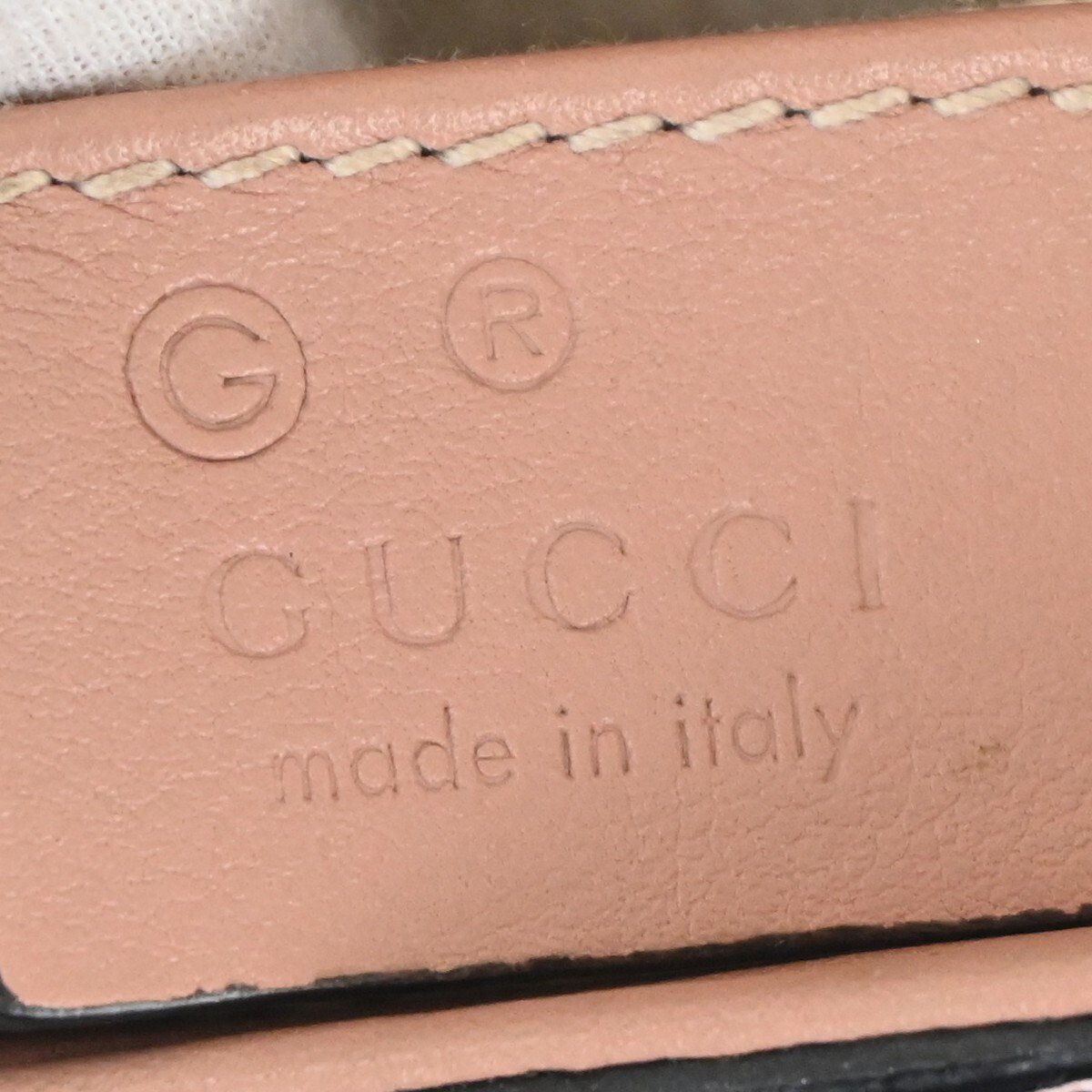 Gucci Gucci Emily Chain Flap Bag Microguccissima Leather Medium Roze