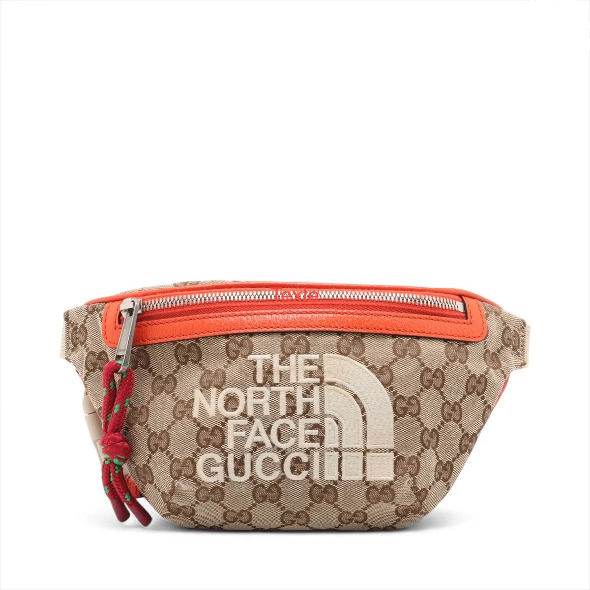Gucci Ophidia Zip Belt Bag GG Velvet Beige