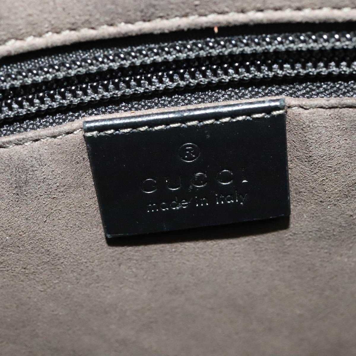 Gucci Signature Zip Messenger Guccissima Leather Small Zwart