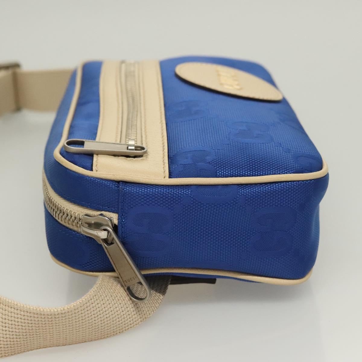 Gucci Gucci Off The Grid Belt Bag GG Econyl Blauw