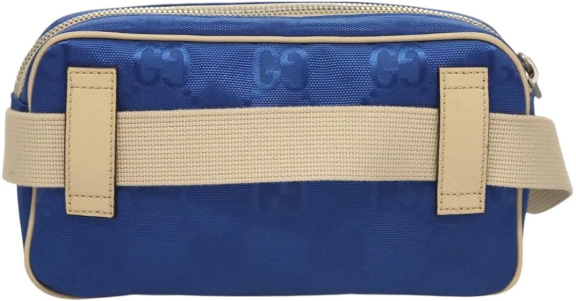 Gucci Gucci Off The Grid Belt Bag GG Econyl Blauw