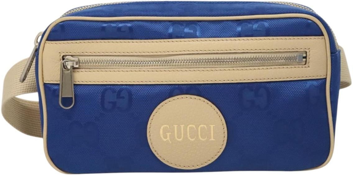 Gucci Gucci Off The Grid Belt Bag GG Econyl Blauw