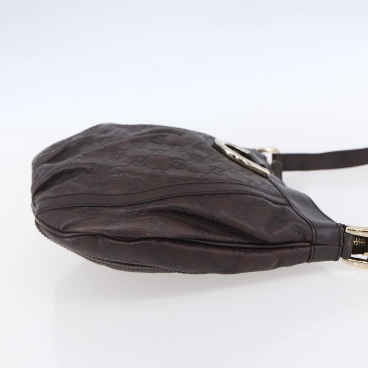 Gucci Gucci D Ring Messenger Bag Guccissima Leather Small Divers