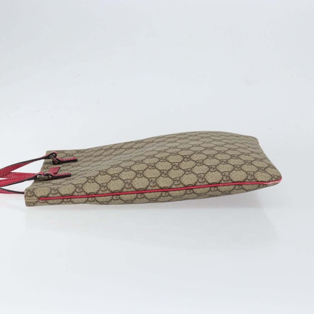 Gucci Gucci Joy Plus Flat Tote GG Coated Canvas Medium Beige