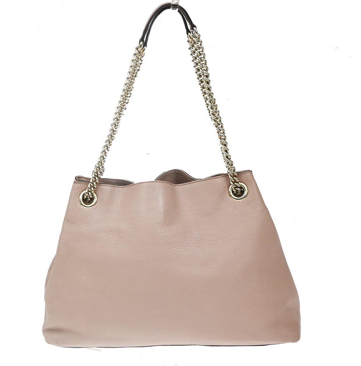 Gucci Soho Chain Strap Shoulder Bag Leather Medium Roze