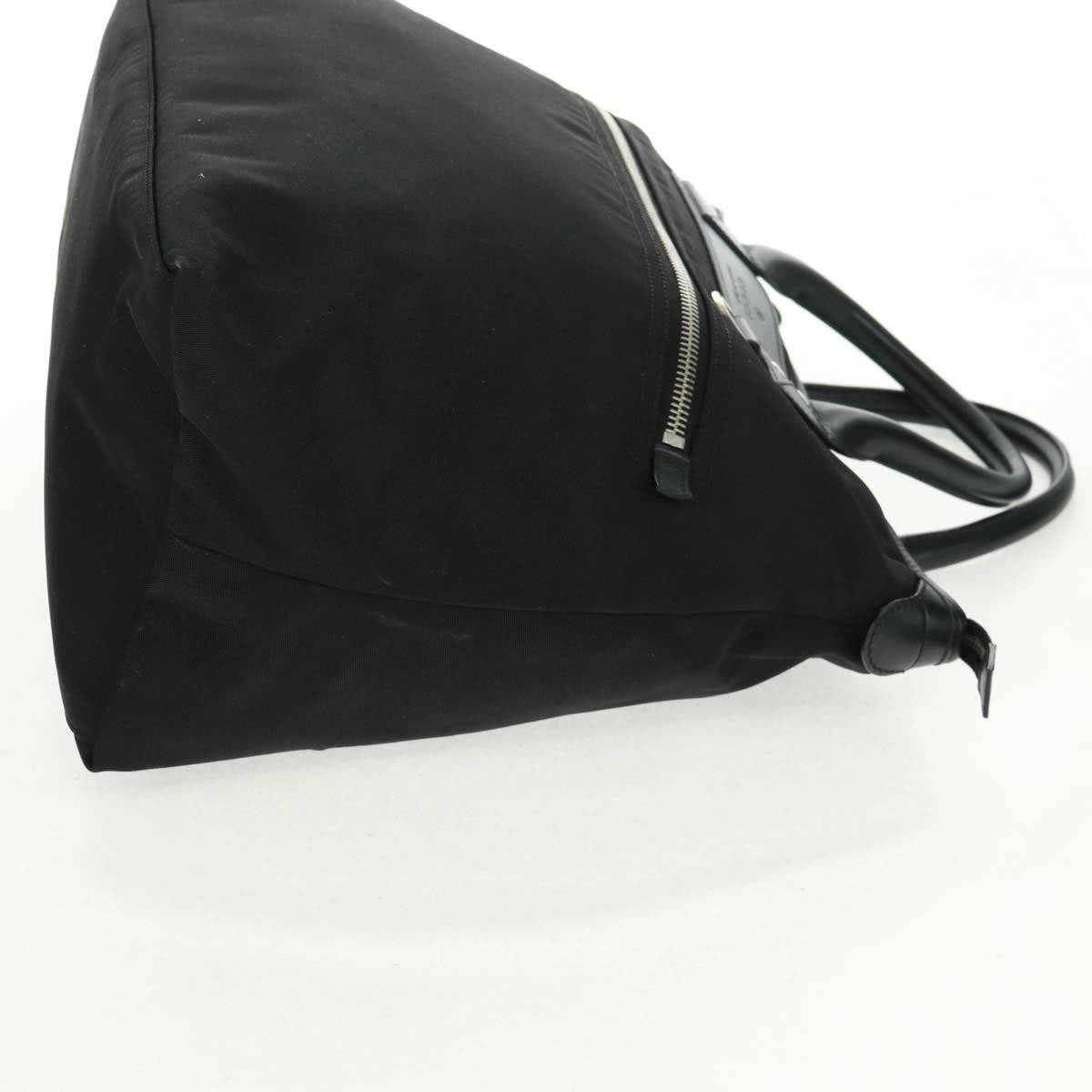 Gucci Gucci Signature Web Loop Tote Techno Canvas Medium Zwart