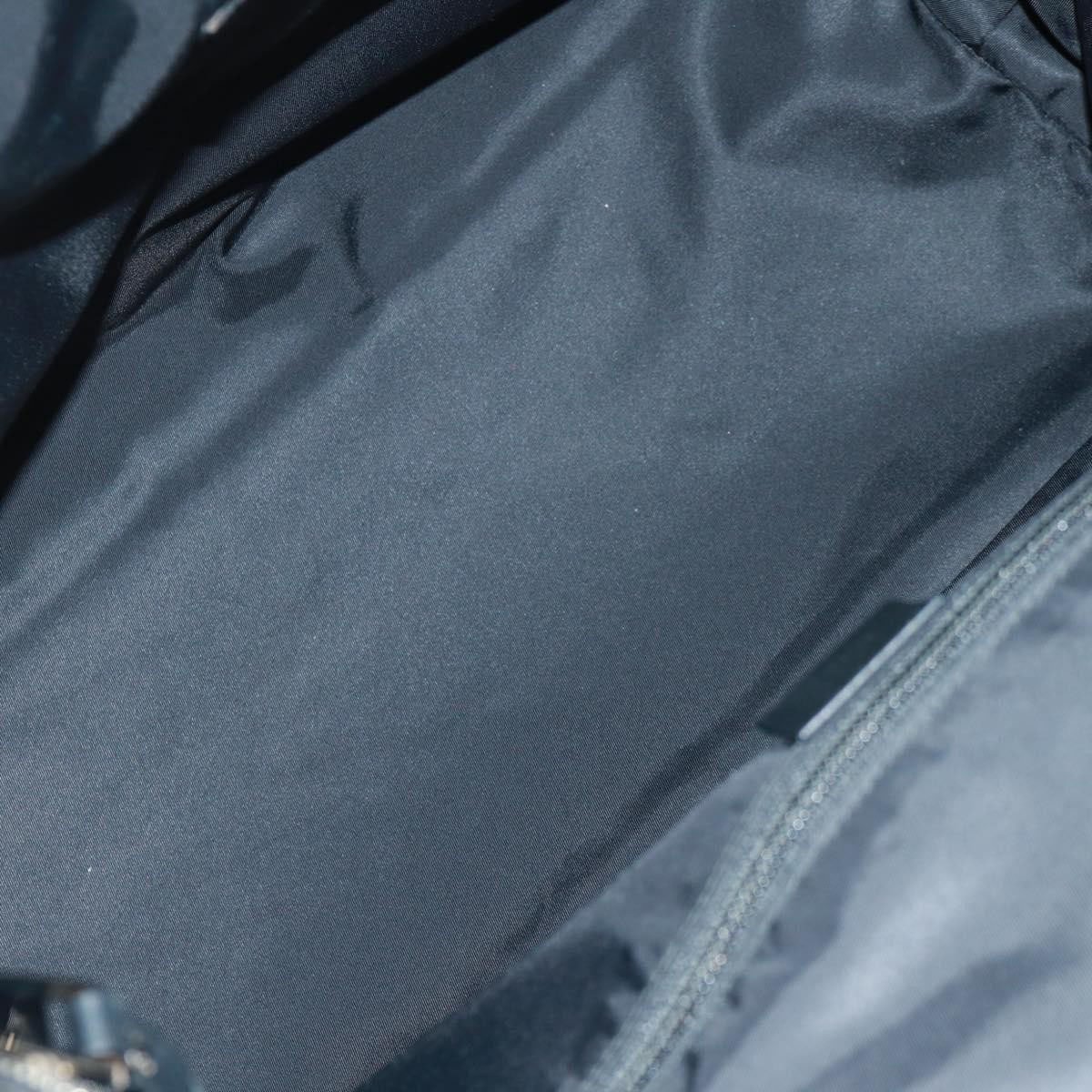 Gucci Gucci Signature Web Loop Tote Techno Canvas Medium Zwart