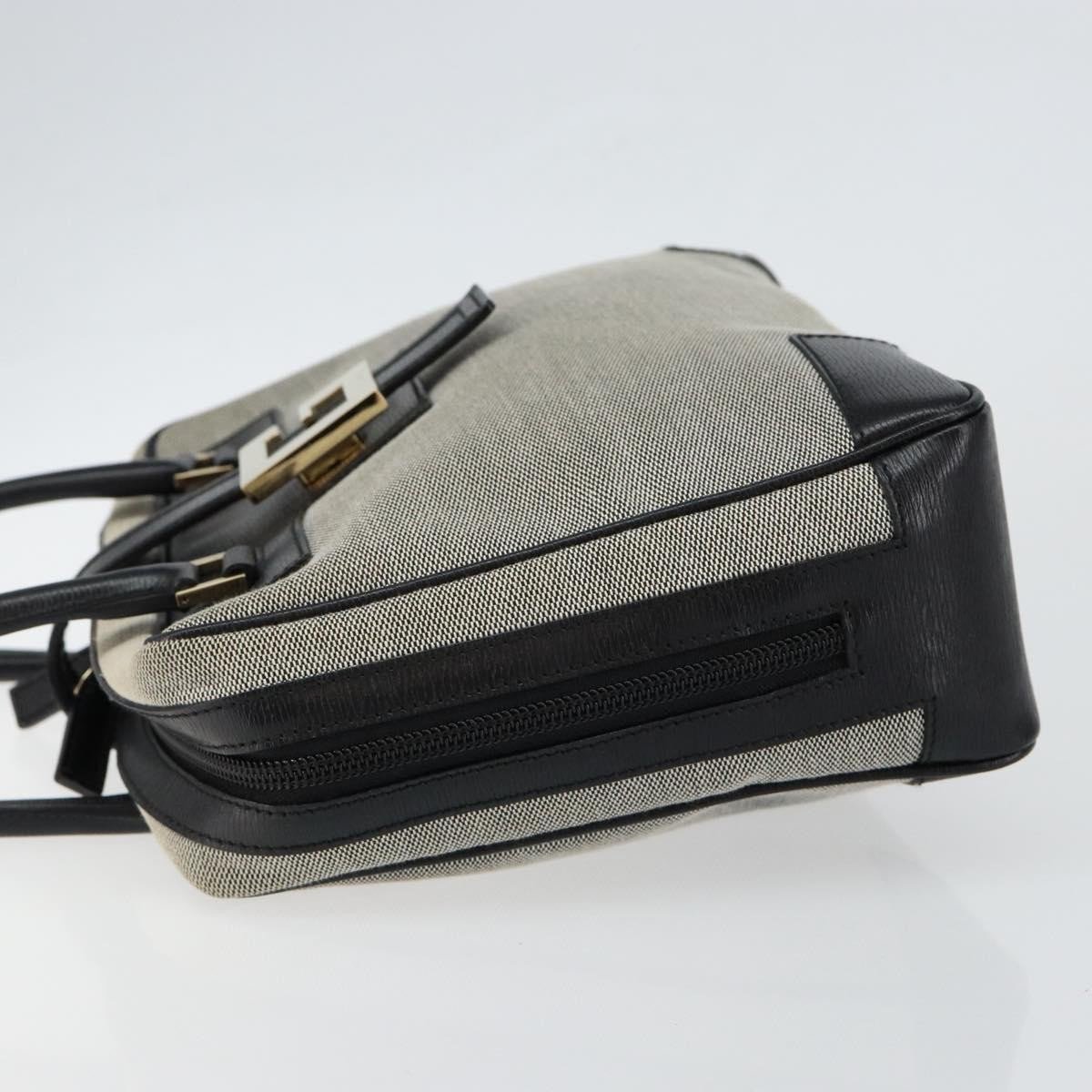 Gucci Gucci Vintage square G handbag Canvas Grijs