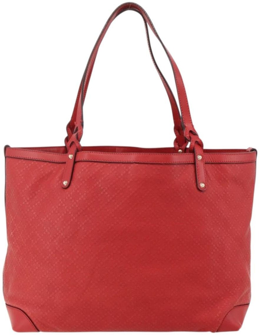 Gucci Craft Tote Diamante Leather Medium Rood