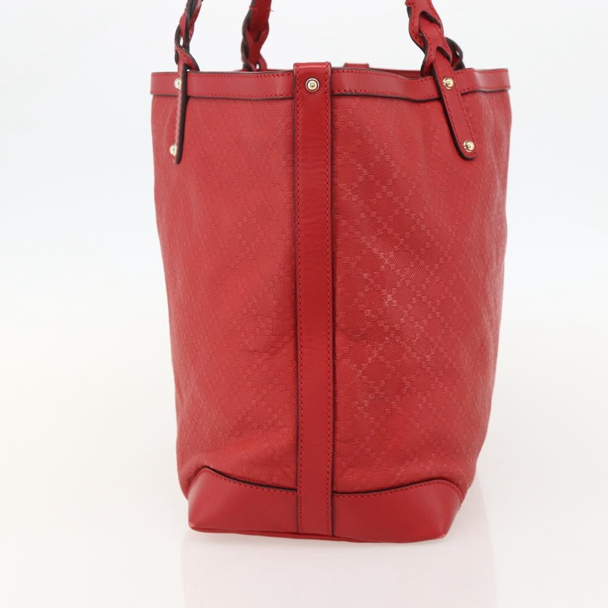 Gucci Craft Tote Diamante Leather Medium Rood