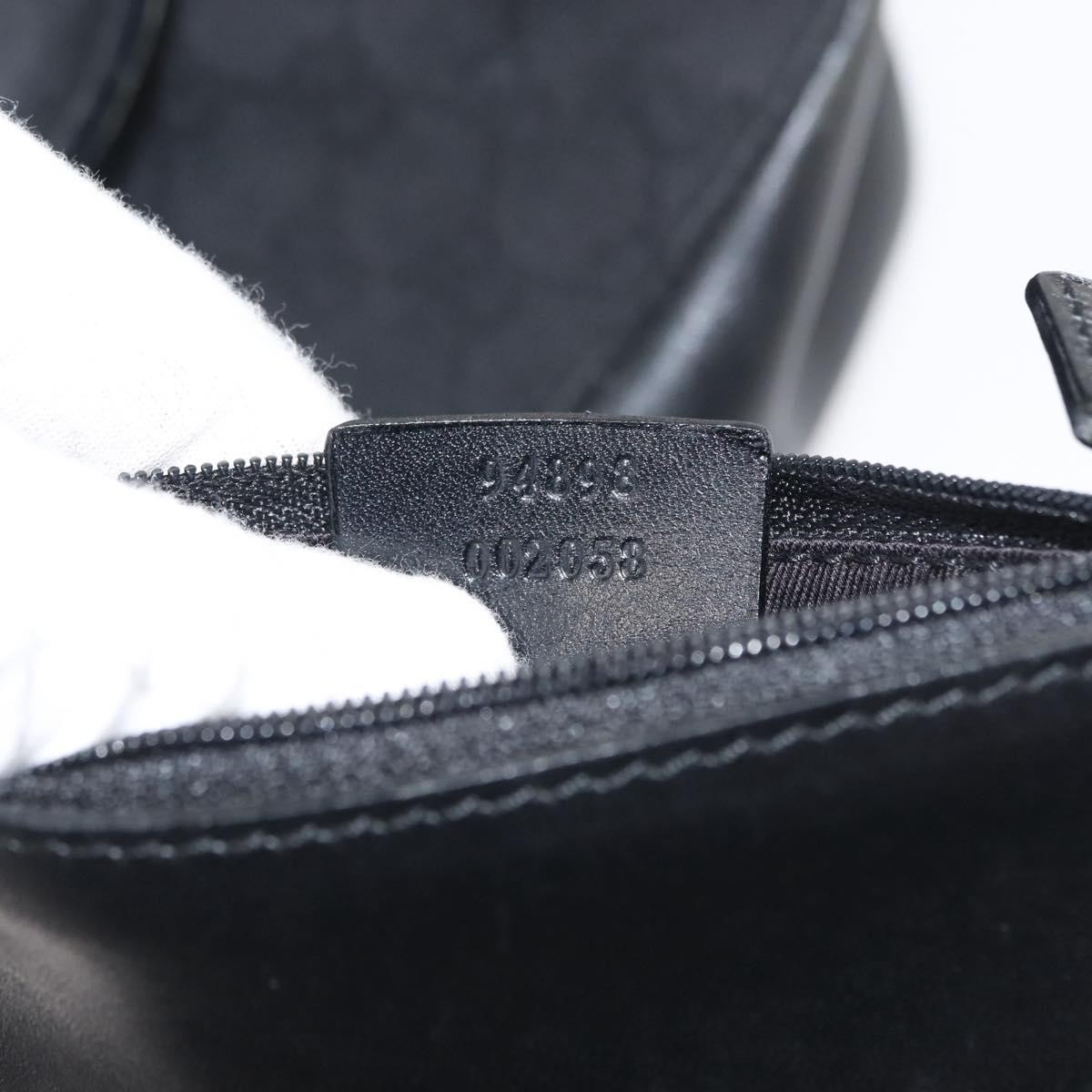 Gucci Gucci Vintage Jackie Tote GG Canvas Small Zwart