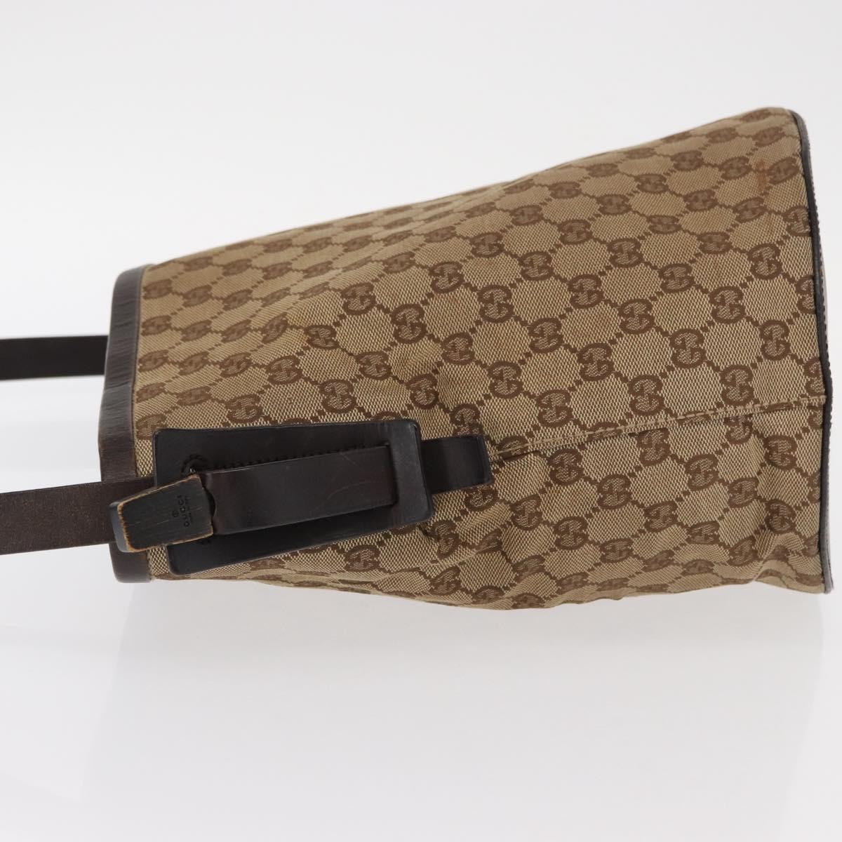 Gucci Gucci Vintage Bucket Crossbody Bag Mini GG Coated Canvas Mini Beige