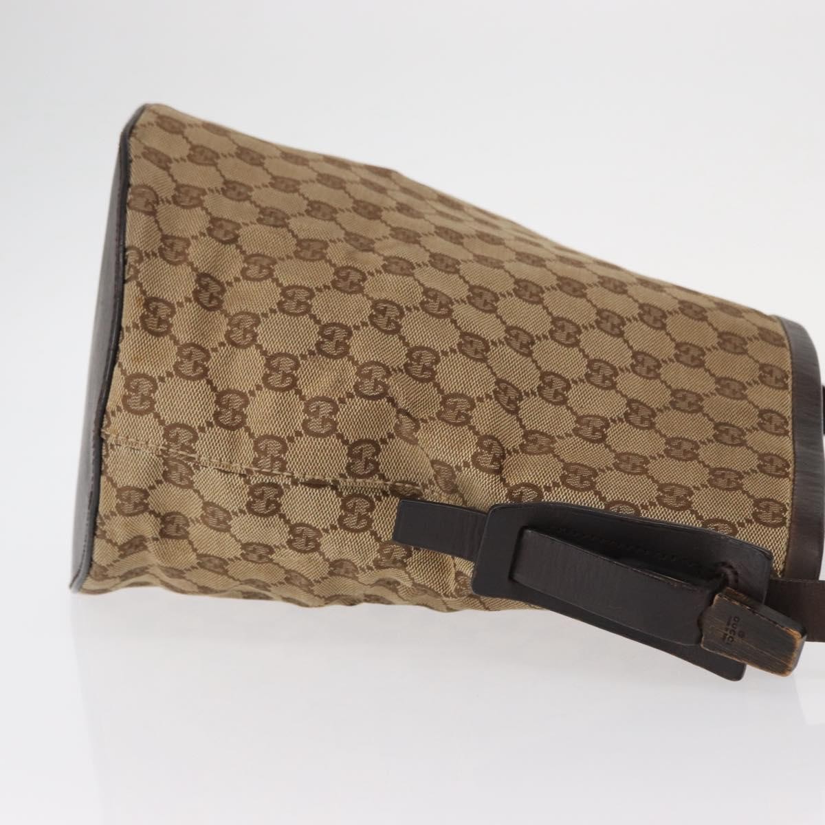 Gucci Gucci Vintage Bucket Crossbody Bag Mini GG Coated Canvas Mini Beige