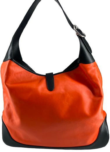 Gucci Jackie Original Shoulder Bag Leather Medium Oranje