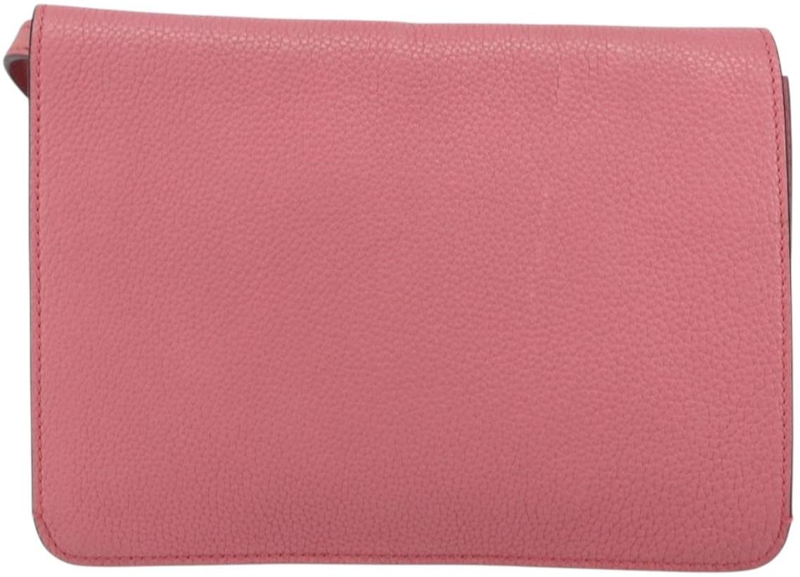 Gucci Jackie Soft Convertible Clutch Leather Mini Roze