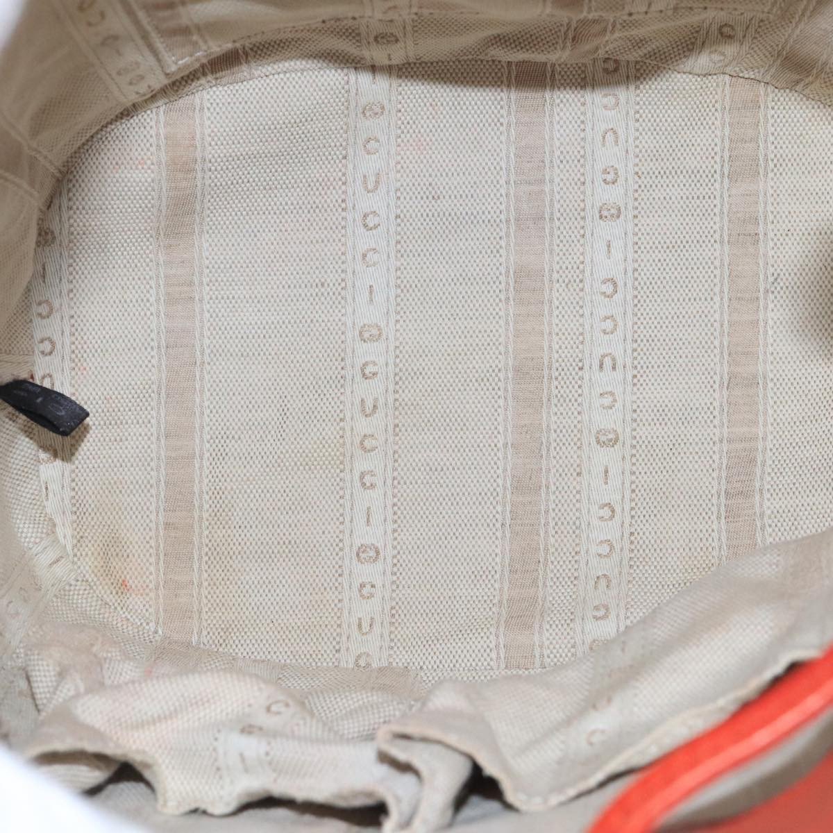 Gucci Gucci Bright Bucket Bag Diamante Leather Small Oranje