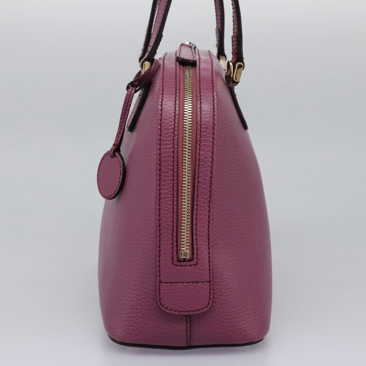 Gucci Gucci Lady Dollar Dome Satchel Leather Medium Roze