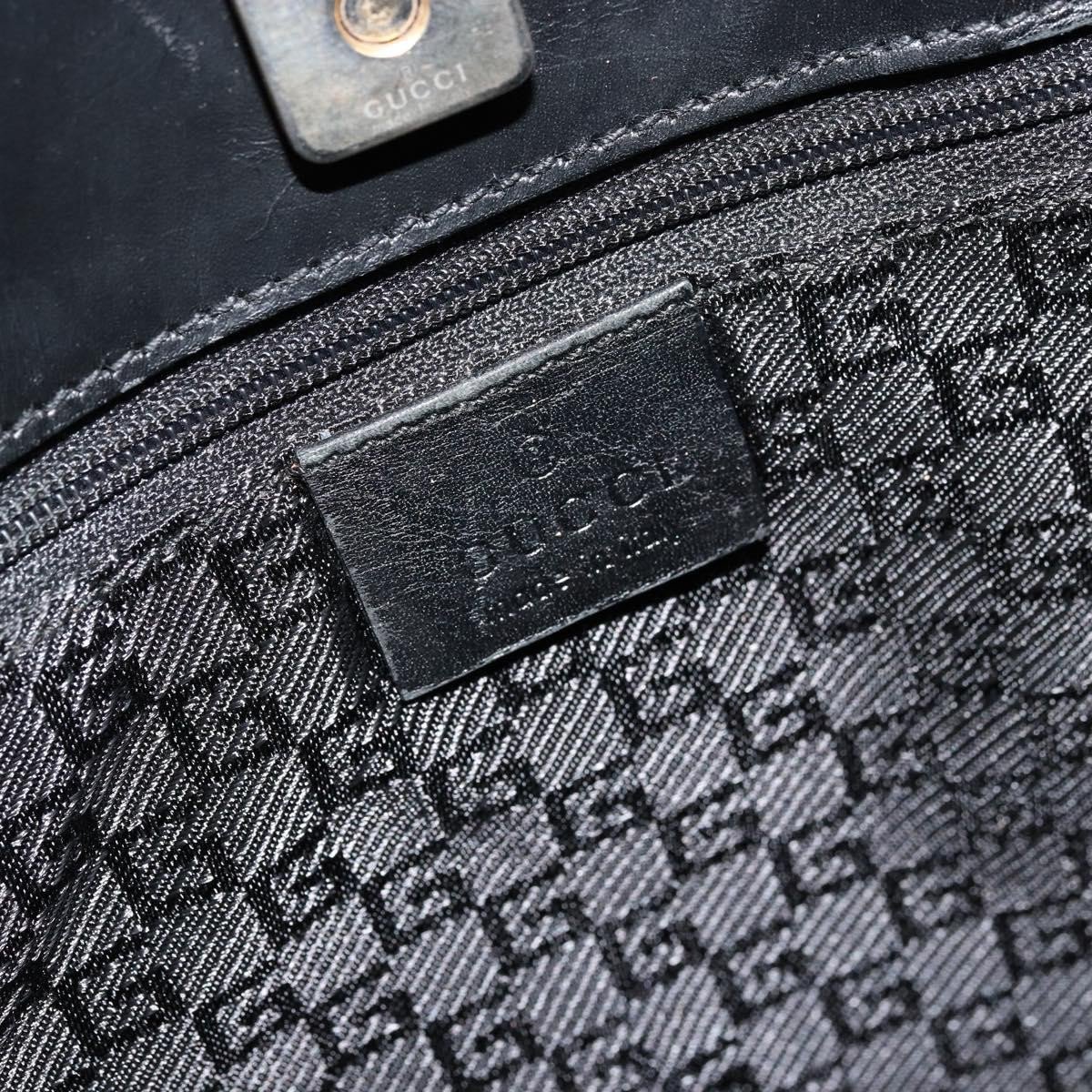Gucci Vintage tote Leather Zwart