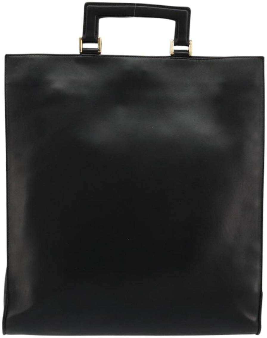 Gucci Vintage tote Leather Zwart