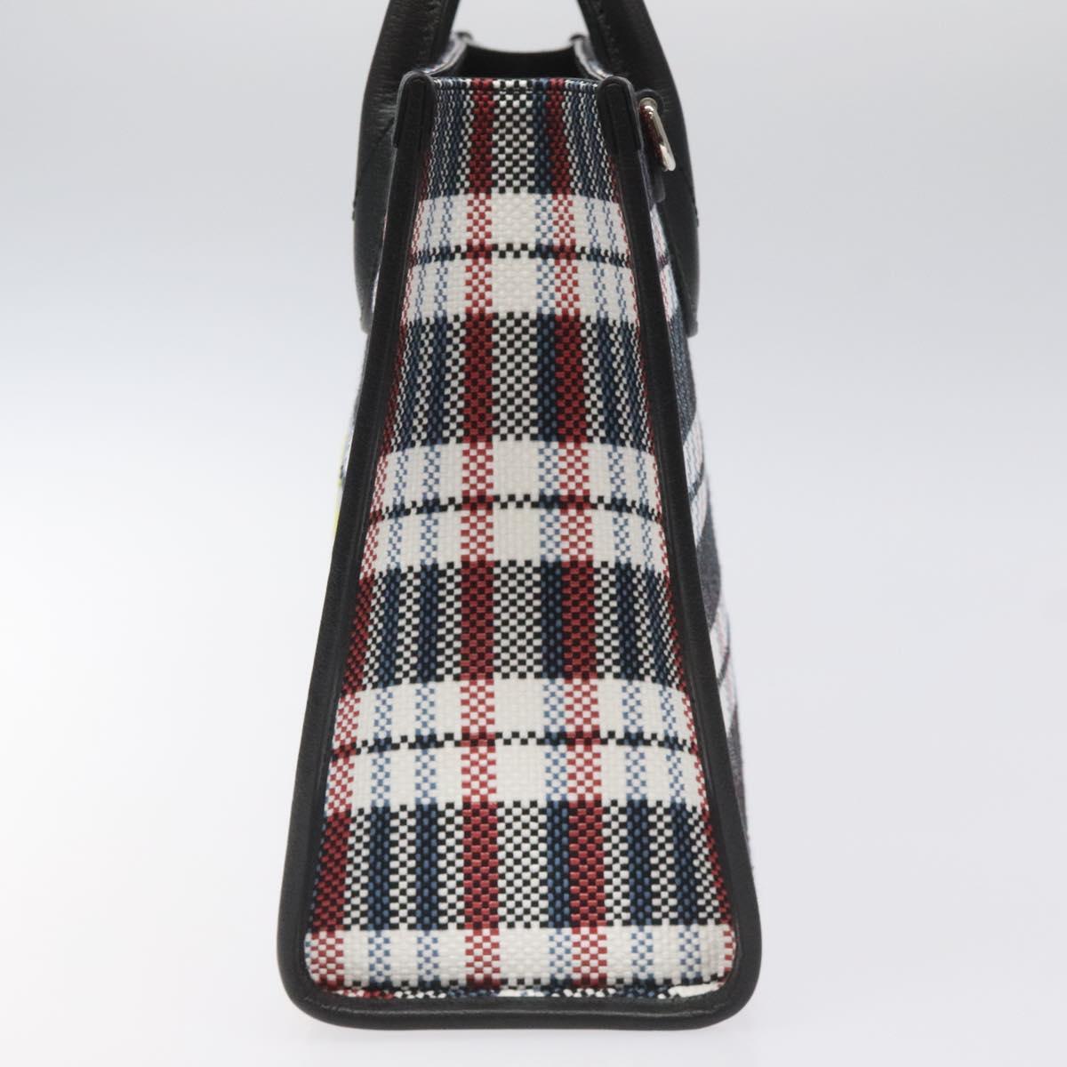 Gucci Gucci ICCUG Tote Embroidered Faux Raffia Small Divers